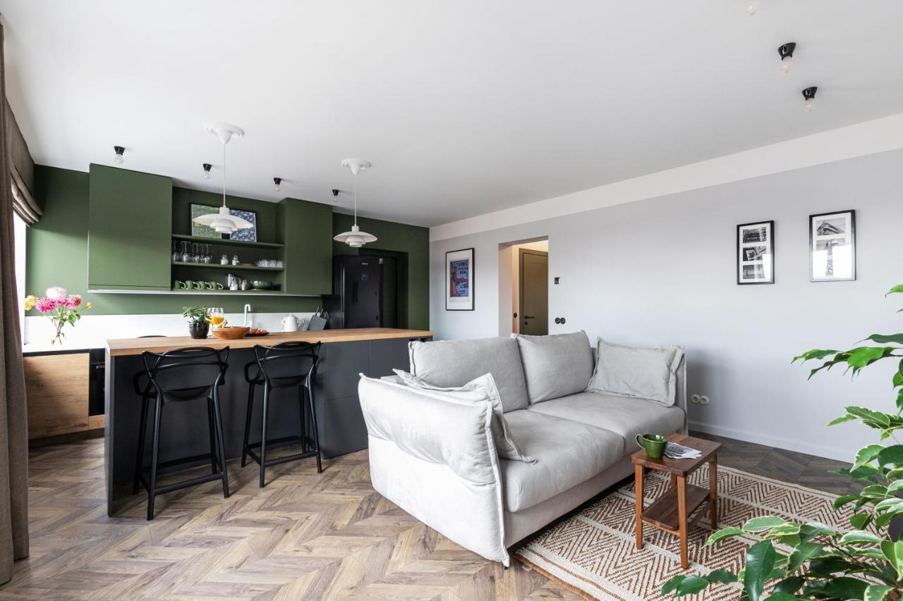 Old-New Apartment In Central Каунас Экстерьер фото