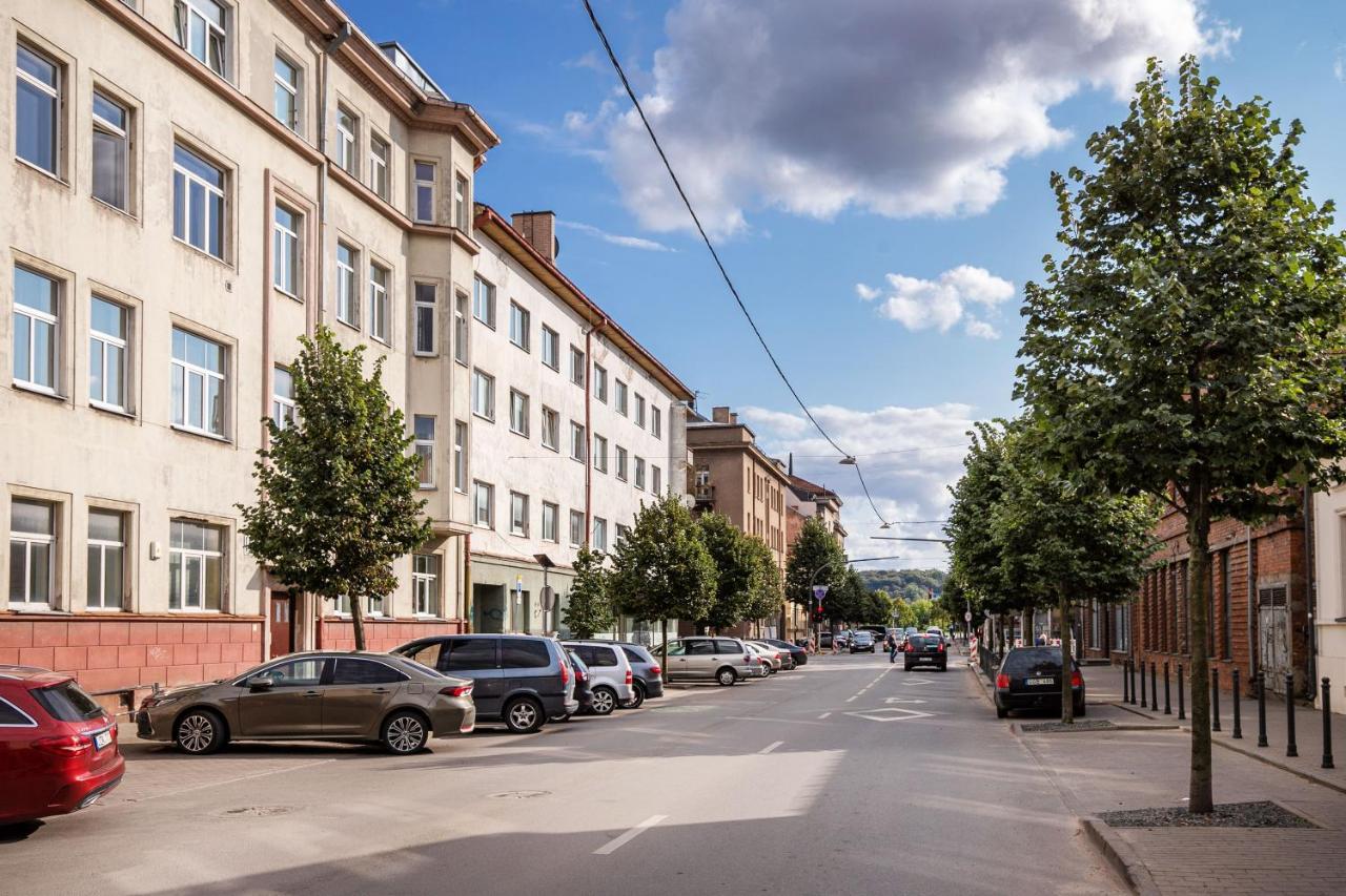 Old-New Apartment In Central Каунас Экстерьер фото